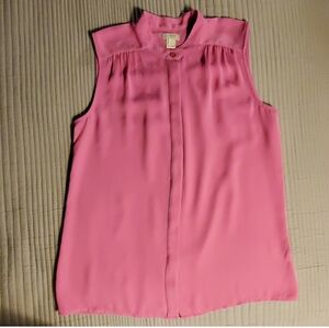 Women's J Crew sleeveless blouse